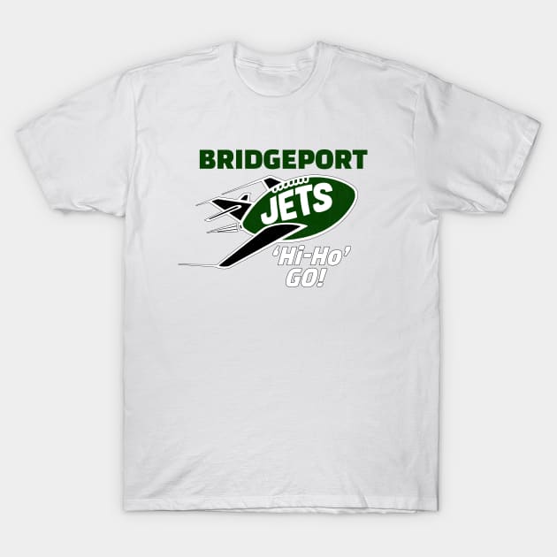 Defunct Bridgeport Jets Football 1968 T-Shirt by LocalZonly